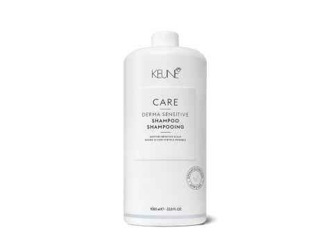 KEUNE CARE DERMA SENSITIVE Šampūnas jautriai galvos odai, 1000 ml KEUNE CARE DERMA SENSITIVE Šampūnas jautriai galvos odai, 1000 ml